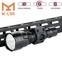Кріплення для ліхтаря або ЛЦВ на цівці M-LOK