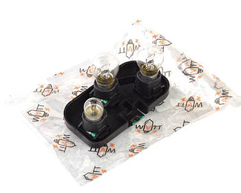 Плата заднього ліхтаря ВАЗ 2111 у зборі з лампами правий (кут) WATT