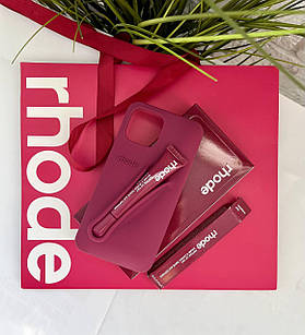 Чохол rhode на iPhone Rhode Fall Lip Case Iphone 14 pro Raspberry Jelly
