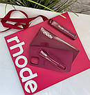 Чохол rhode на iPhone 12 Pro Max Rhode Fall Lip Case Raspberry Jelly без блиска, фото 2