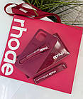 Чохол rhode на iPhone 12 Pro Max Rhode Fall Lip Case Raspberry Jelly без блиска, фото 3