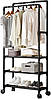 Підлогова подвійна вішалка для одягу та взуття YH9918-3 150х56 см, фото 3