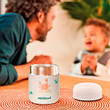 Дитячий термос для їжі Miniland Silky Food на 280 мл Crab Ocean, фото 2