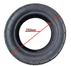 Шина 90/65-6.5 TL (4PR - до 190кг) безкамерна для електросамоката, гіроскутера, гіроборда, фото 3