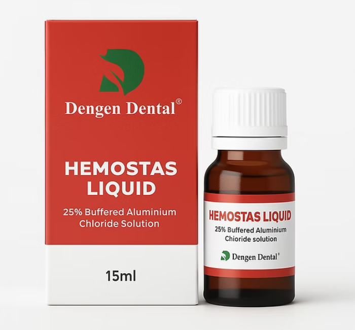 Гемостаз, гемостатична рідина 15мл (Dengen Dental), фото 1