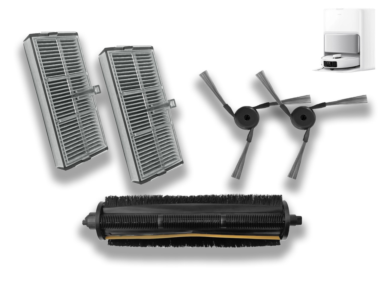 Набір змінних аксесуарів (5 шт.) сумісних з Dreame Mova P50 Pro Ultra, фото 1