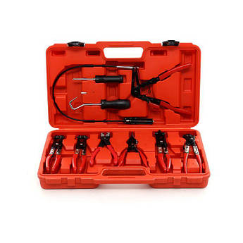 Набор кліщі 9 шт. Kraft & Dele KD10513 кліщі для хомутів