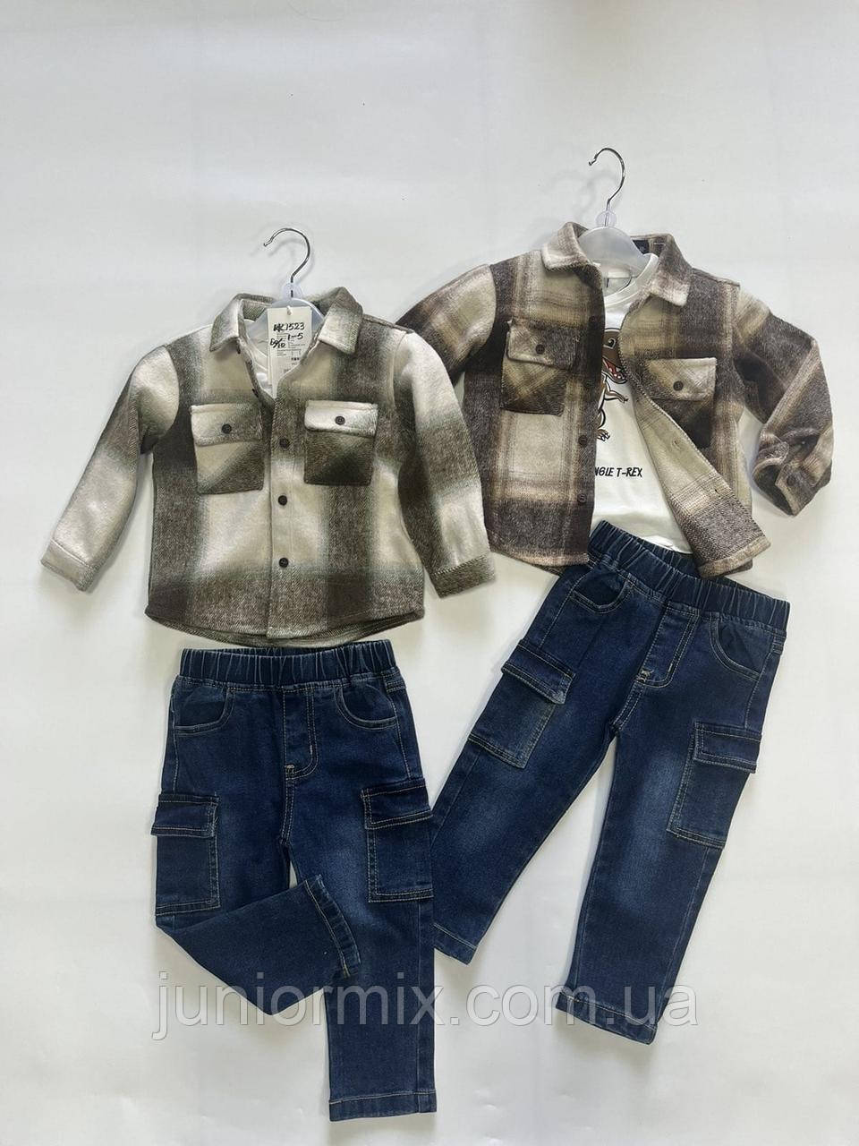 Оптом дитячі теплі костюми для хлопчиків S&D