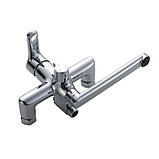 Душова система латунна універсальна Lidz Astra 1030 на три споживача (з виливом) (k35) LDAST1030CRM48086, фото 6