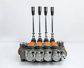 Гідророзподільник 4Z80-L13L13L13L13-GKZ1 з плаваючим положенням, 4 секц, Pmax 250 Бар, Q 80л/хв, Badestnost