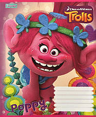 Набір зошитів 12арк. лінія 1Вересня Trolls, уп.25шт. (680042), фото 5