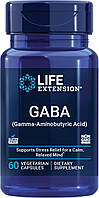 Life Extension GABA / ГАМК Гамма-аміномасляна кислота 60 капсул