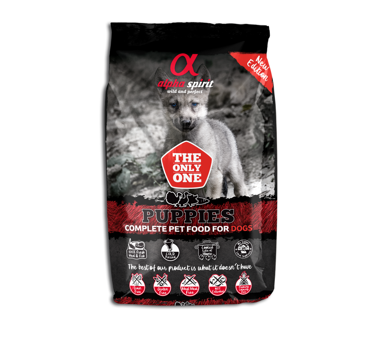 Сухий корм для цуценят Alpha Spirit The Only One Puppies беззерновий 3 кг (as4201503)