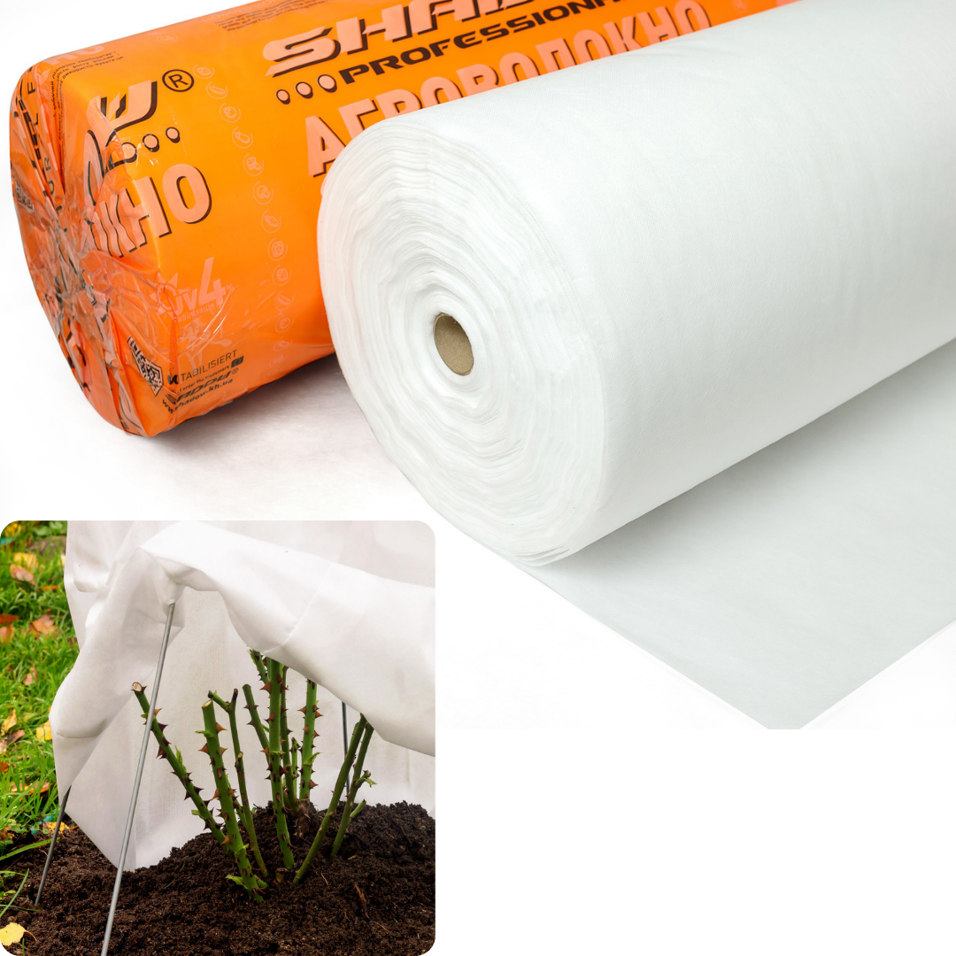 Агроволокно  60 г/м2  3.2 х 100м біле "Shadow" (Чехія) 4%для теплиць,парників  білий спанбонд в рулонах, фото 1