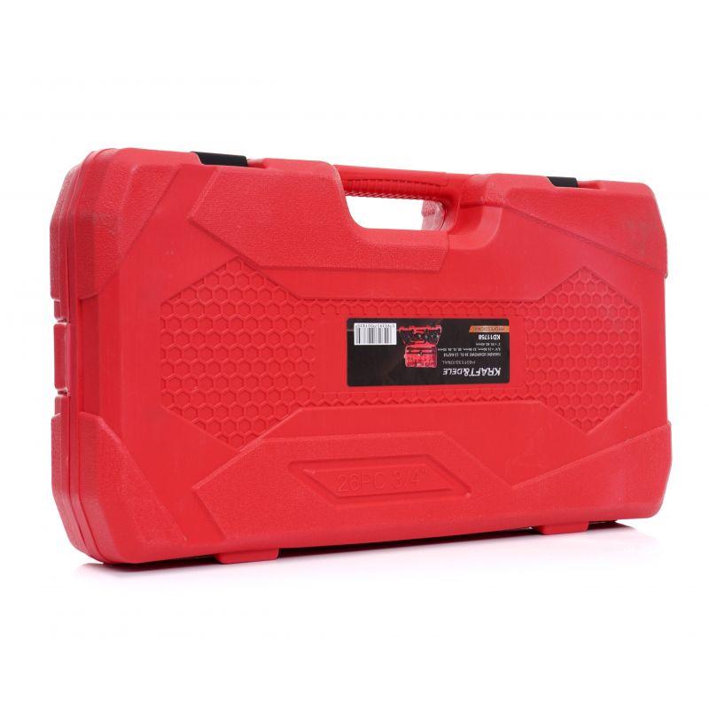 Набір головок ударних 3/4" 26 шт. Kraft&Dele KD11758 набір ударних головок, фото 1