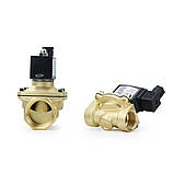 Латунний електромагнітний клапан, 1.25", 220 В, фото 7