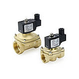 Латунний електромагнітний клапан, 1.25", 220 В, фото 9