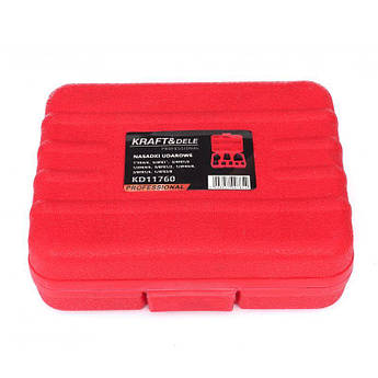 Набір ударних перехідників 8 шт. Kraft&Dele KD11760 ударні перехідники набір