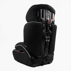 Дитяче автокрісло з бустером 1-12 років Joy 6202-80, група 1/2/3, вага дитини від 9-36 кг, чорно-синій, фото 4