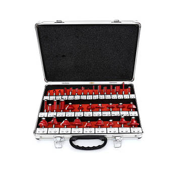 Фрези для фрезера в наборі 35 шт. Kraft&Dele KD10280 набір фрез для фрезера для обробки деревини