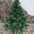 Штучна ялинка "Карпатська" 2 м з підставкою Зелена, розбірна / Новорічна пишна ялинка, фото 5