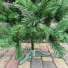 Штучна ялинка "Карпатська" 2 м з підставкою Зелена, розбірна / Новорічна пишна ялинка, фото 6