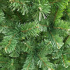 Штучна ялинка "Карпатська" 2 м з підставкою Зелена, розбірна / Новорічна пишна ялинка, фото 7