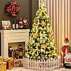 Штучна ялинка "Карпатська" 2 м з підставкою Зелена, розбірна / Новорічна пишна ялинка, фото 9