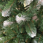 Штучна ялинка "Снігова королева" 2,5 м із білими кінчиками та підставкою/Нодня ялинка зі снігом, фото 6