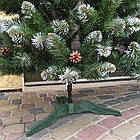 Елітна штучна ялинка з шишками та снігом 2 м / Новорічна ялинка з білими кінчиками, фото 7