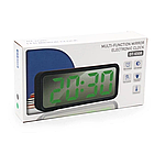 Електронний годинник, дзеркальний з будильником і термометром, DT 6508 / Настільний годинник / Годинник з підсвічуванням, фото 10