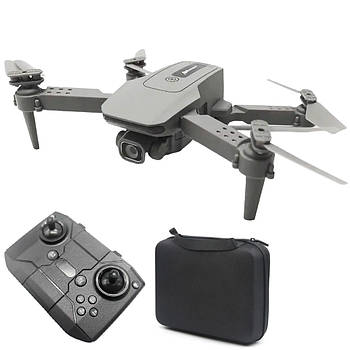 Квадрокоптер LH-X62WF з камерою 720P у чохлі / Складаний міні дрон / Коптер з пультом