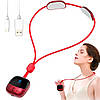 Імпульсний масажер для шиї NECK MASSAGER LY-480, від USB / Розслаблюючий електромасажер для плечей