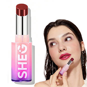 Помада з глянсовим ефектом Sheglam Mirror Kiss, відтінок Rule Breaker/Глянсова помада/Зволожувальна помада