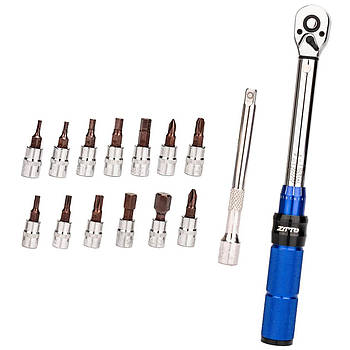 Ключ динамометричний 1/4" 5-25 Нм Falon-Tech FT2269