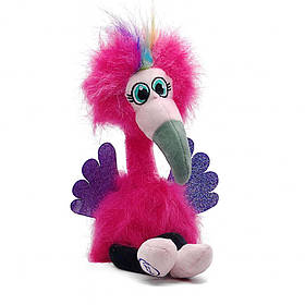 Інтерактивний Фламінго «Flossi» - іграшка-повторюшка, мелодії, 30 см, з шевелюрою M2021-1