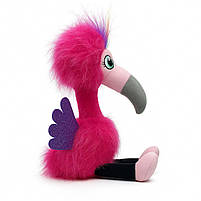 Інтерактивний Фламінго «Flossi» - іграшка-повторюшка, мелодії, 30 см, з шевелюрою M2021-1, фото 2