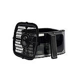 Аерофритюрниця сенсорна з 2 тенами Hoffmans HM-791 аерогриль 8л з таймером та знімною чашею для дому 2000W, фото 3