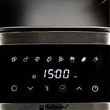 Аерофритюрниця сенсорна з 2 тенами Hoffmans HM-791 аерогриль 8л з таймером та знімною чашею для дому 2000W, фото 5