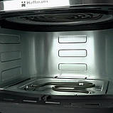 Аерофритюрниця сенсорна з 2 тенами Hoffmans HM-791 аерогриль 8л з таймером та знімною чашею для дому 2000W, фото 9