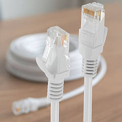 Патчкорд для інтернету LAN, 10м, 13525-8 / Інтернет кабель / Кабель для інтернету / Мережевий кабель