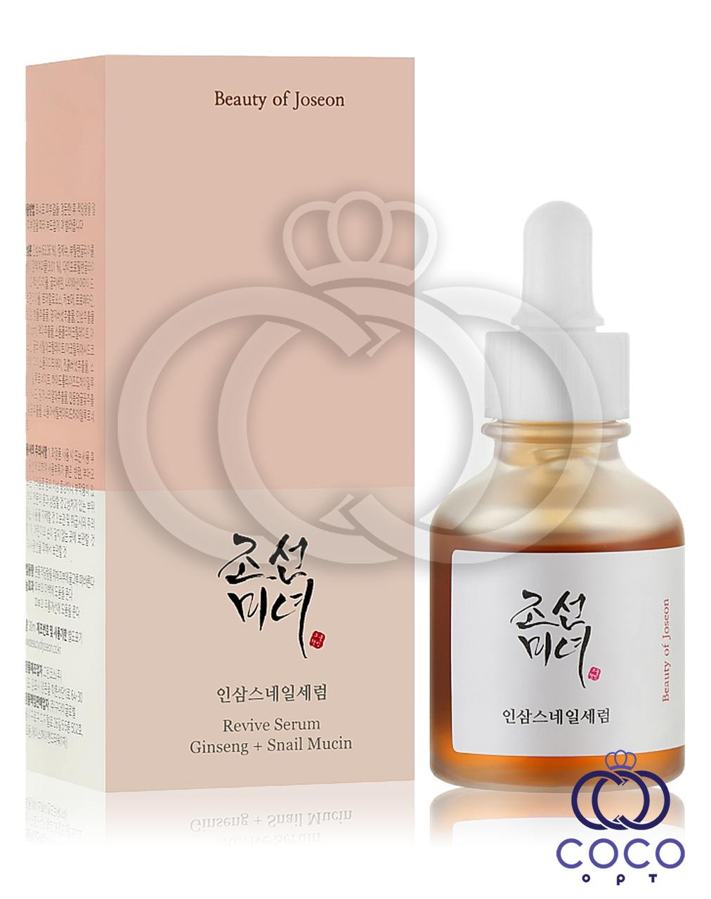Сироватка для обличчя Beauty of Joseon — Ginseng + Snail Mucin 30ml, фото 1