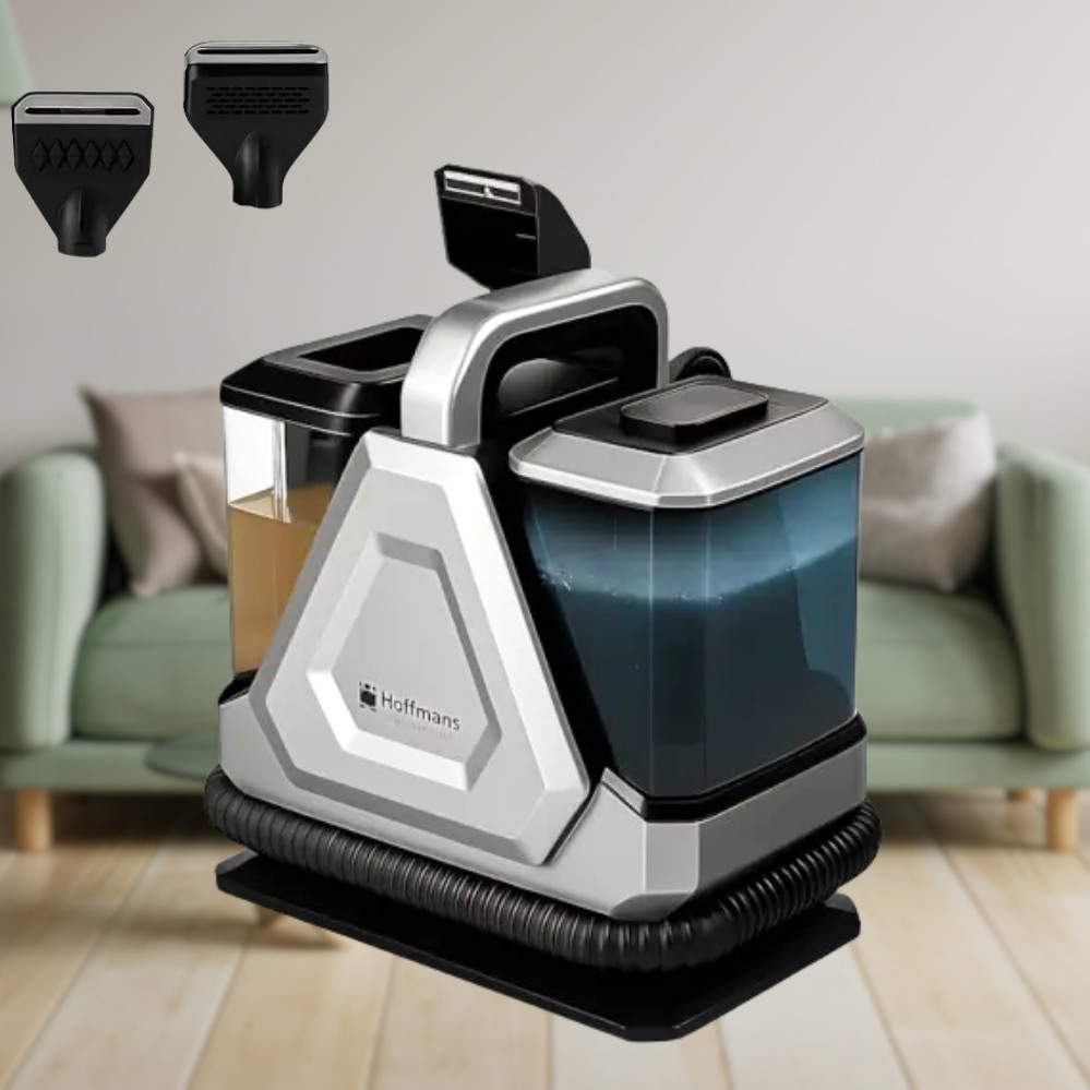 Пароочисник для прибирання та хімчистки меблів HM-9088 Hoffmans Миючий пилосос для дому з насадками 800W, фото 1