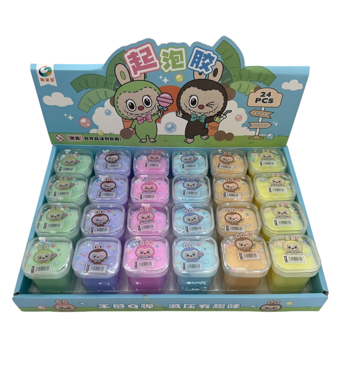 Слайм, жуйка для рук Лабубу, фото 1