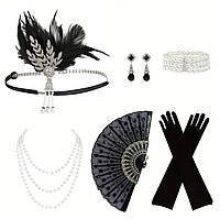 Набір прикрас для свята та вечірки у стилі Гетсбі (№3)