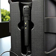 Портативна акустична система з мікрофоном та RGB-підсвічуванням SPS 8147, фото 7