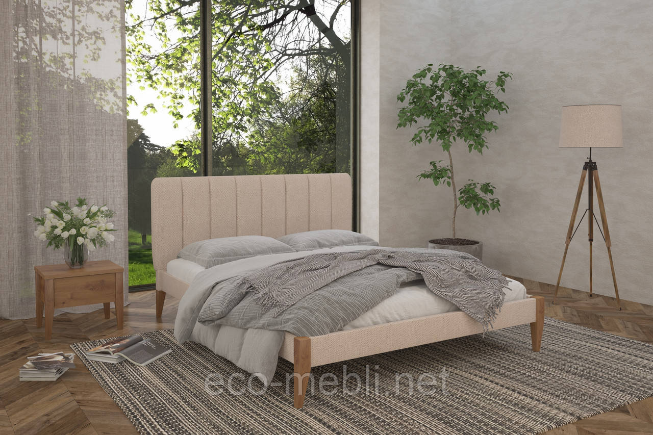 Ліжко з м"яким узголів"ям Лондон  ДК, фото 1