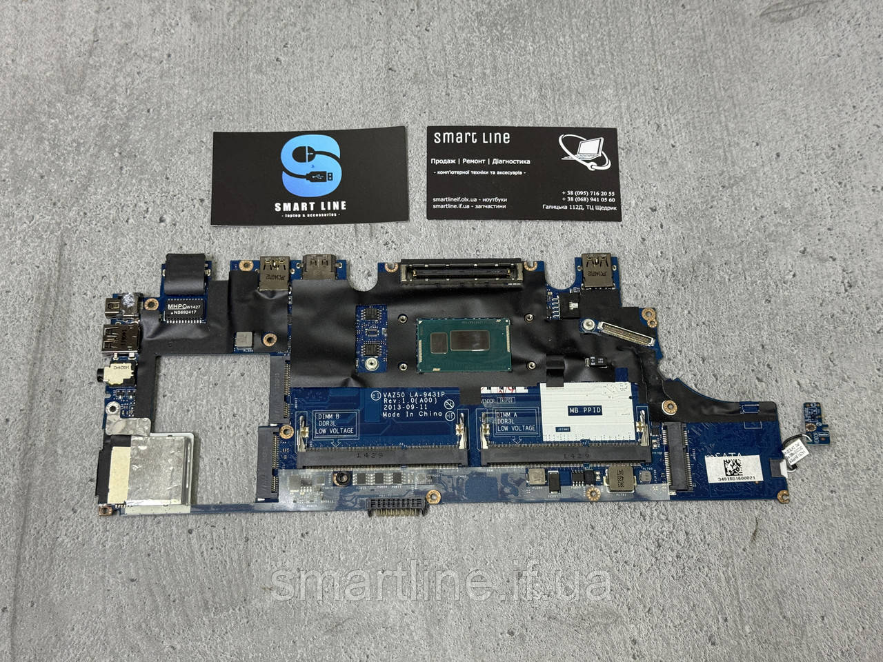 Материнська плата Dell Latitude E7240 | LA-9431P | SR1EE | I5-4310U, фото 1
