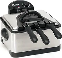 Мультипіч (аерофритюрниця) Bestron Family DF402B steel / black