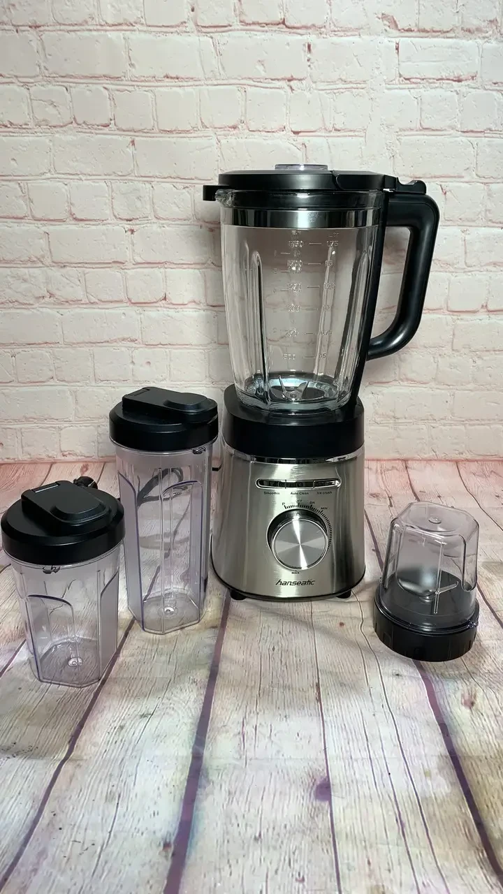 Блендер настільний (1,75 л) - Hanseatic HBL1400175SD, фото 1